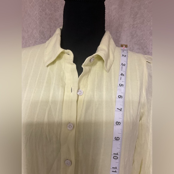 American Eagle Outfitters Yellow Long Sleeve Dress - Picture 5 of 12